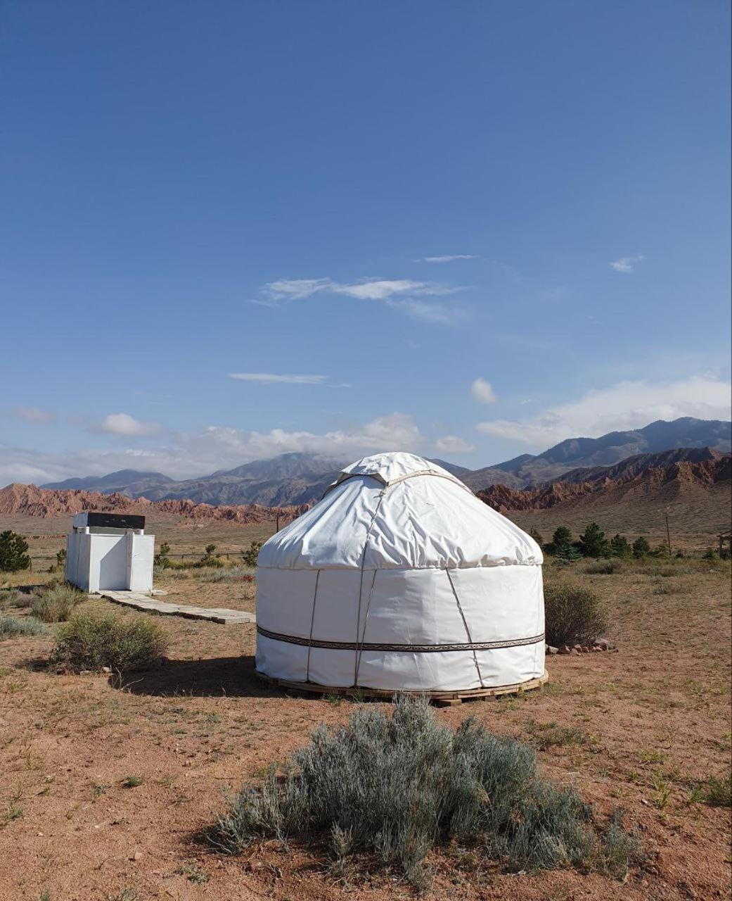 Agat Yurt Camp Bed & Breakfast Kaji-Say Dış mekan fotoğraf