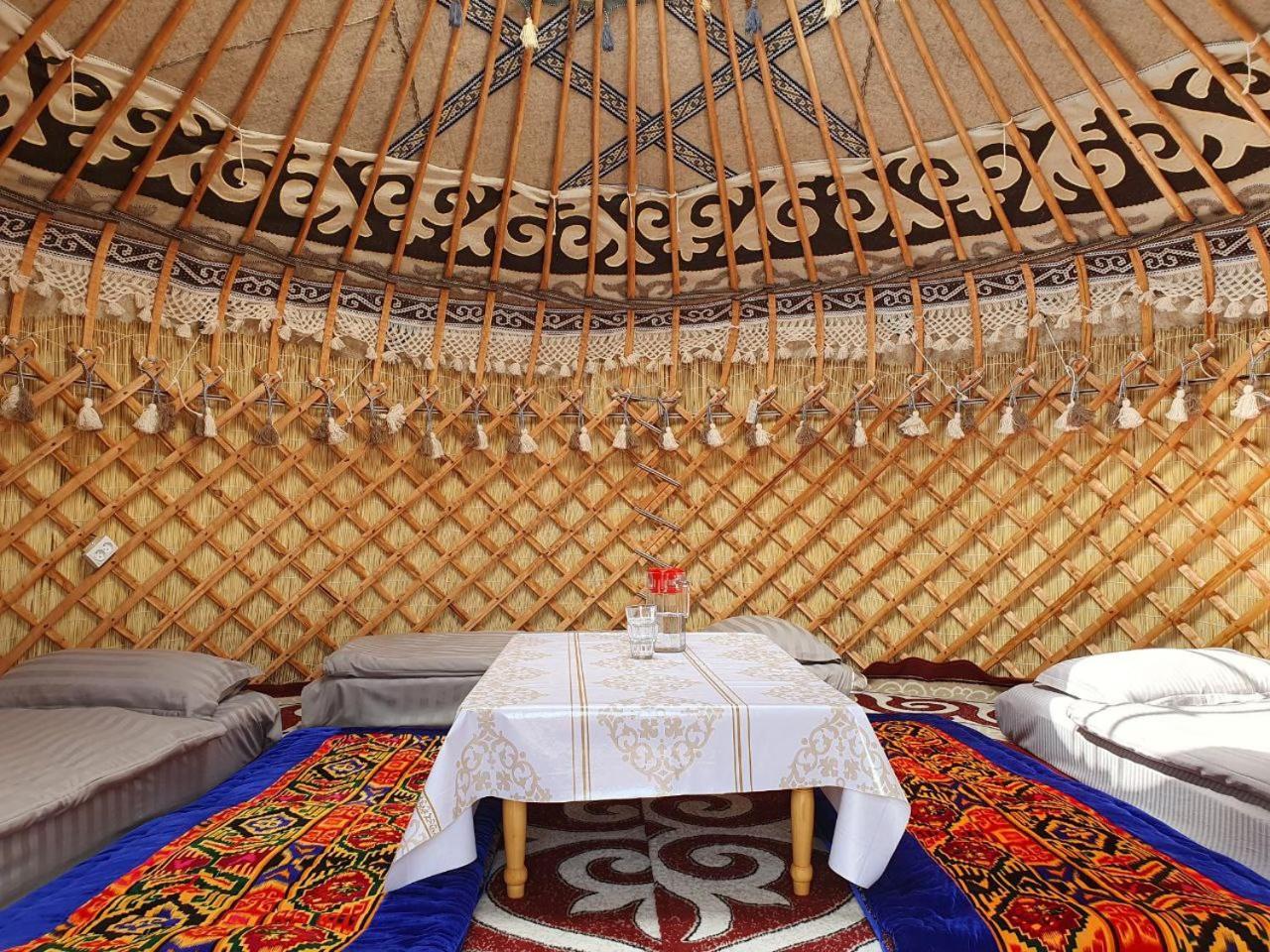Agat Yurt Camp Bed & Breakfast Kaji-Say Dış mekan fotoğraf